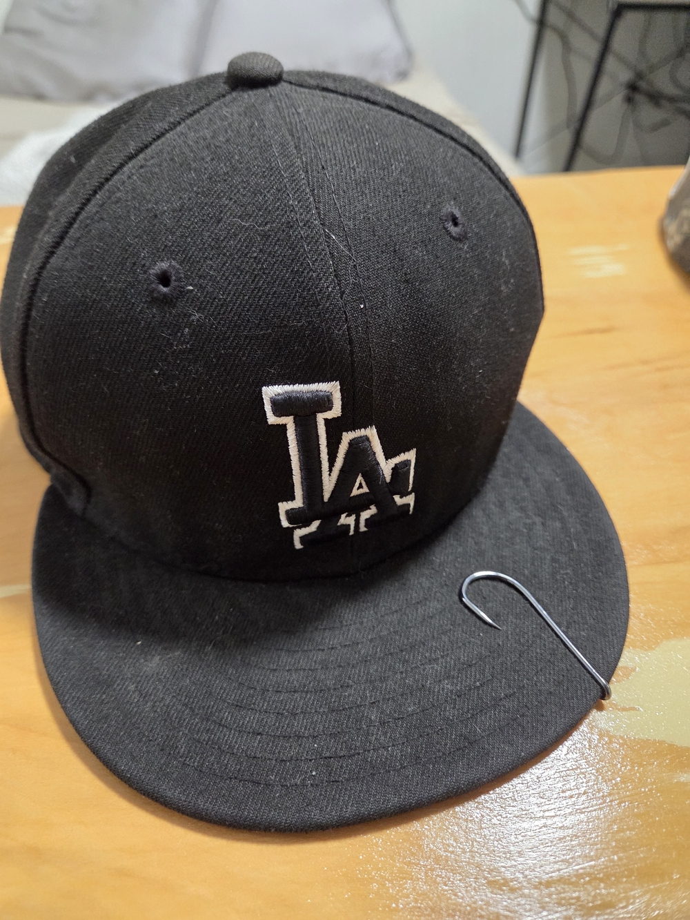 59Fifty Los Angeles Dodgers Black Fitted Hat